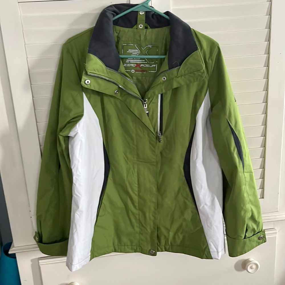 Zero Xposure 3 Coats in one unit. Sz M Gray